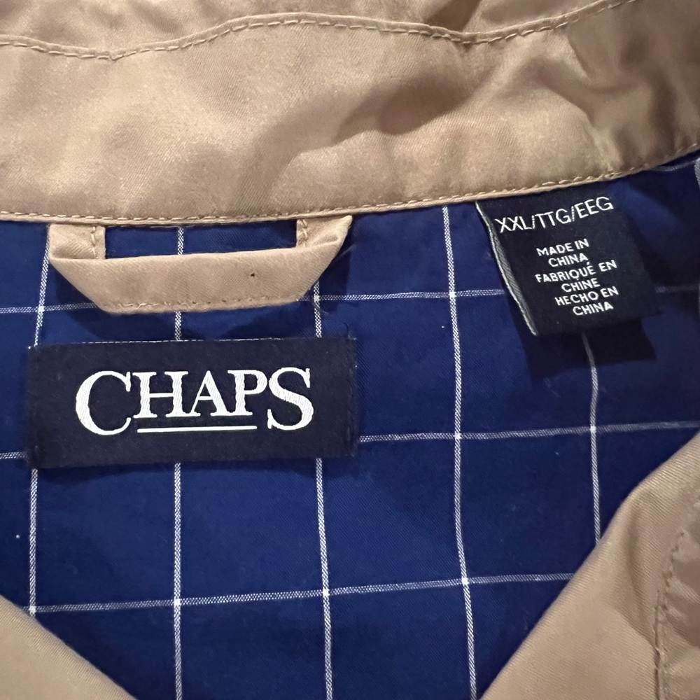 Chaps Harrington Golf Performance Jacket - Beige … - image 8